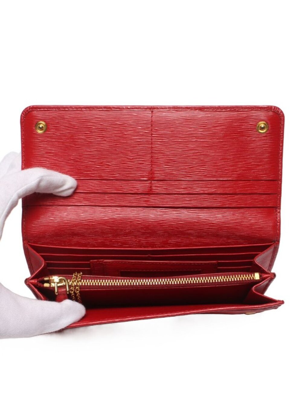 Prada Wallet Red - Picture 4 of 10